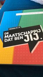 De Maatschappij Dat Ben Jij - MBO Burgerschap, Boeken, Ophalen of Verzenden, Zo goed als nieuw, MBO