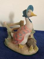 Beatrix Potter Beeldje Eend Jemima Puddle-Duck, Verzamelen, Ophalen of Verzenden, Zo goed als nieuw, Dier