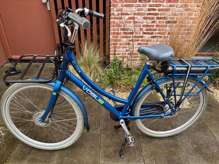 Elektrische fiets - Vogue, Fietsen en Brommers, Elektrische fietsen, Gebruikt, Overige merken, 55 tot 59 cm, 30 tot 50 km per accu