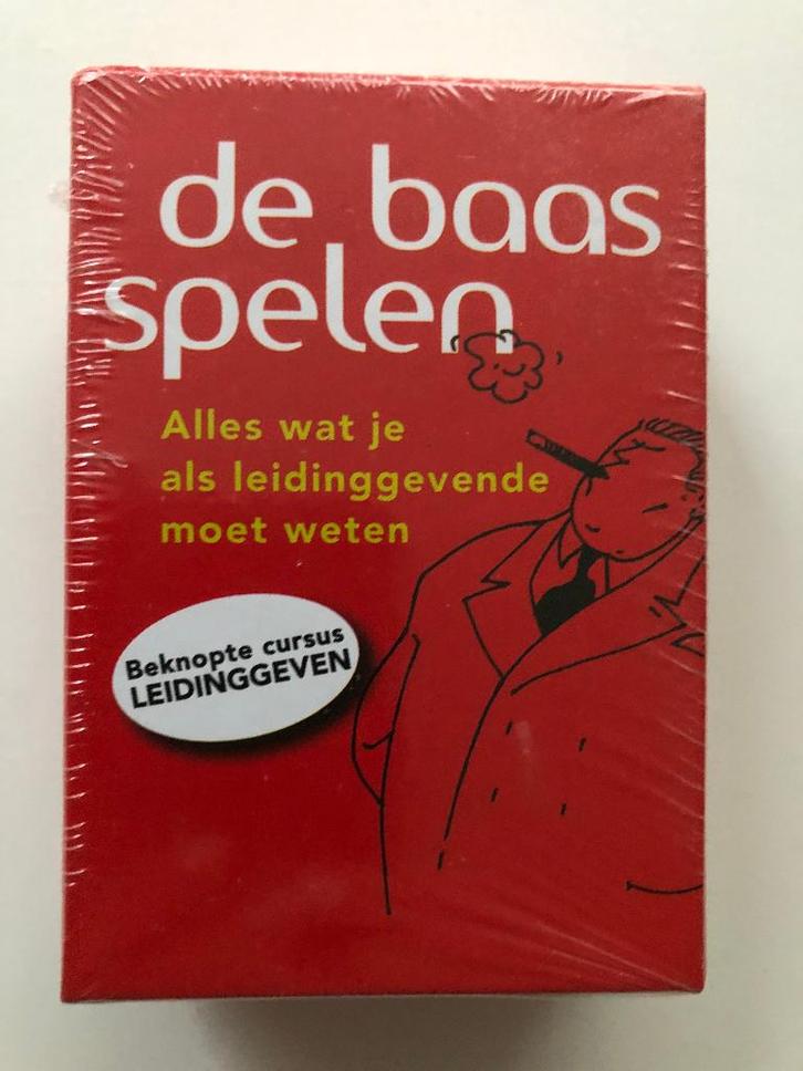 De baas spelen (SEAL), Boeken, Advies, Hulp en Training, Nieuw, Verzenden
