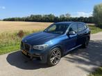 BMW X3 M40i xDrive High Executive 360PK Vol Opties Pano Trek, Auto's, Automaat, USB, 2000 kg, Blauw