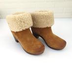 UGG Lynnea lederen dames laarsjes, maat 41 (nieuw), UGG, Bruin, Lage of Enkellaarzen, Nieuw