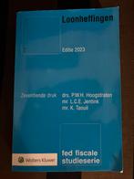 Loonheffingen 2023 - Zeventiende druk, Boeken, Studieboeken en Cursussen, Ophalen of Verzenden, Beta, Zo goed als nieuw, HBO