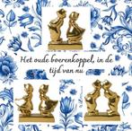 Nieuw Delfts blauw goud boerenkoppel LHBTQ+, Ophalen of Verzenden, Nieuw