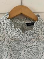 Blouse Purdey, mouwloos, maat 42, wit grijs groen, Ophalen of Verzenden, Zo goed als nieuw