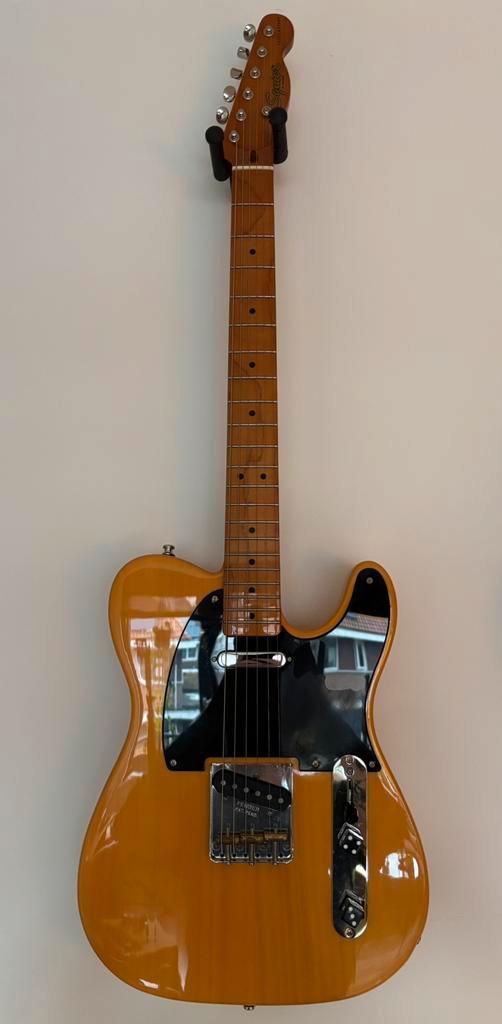 Squier CV 50’s telecaster + upgrades, Muziek en Instrumenten, Snaarinstrumenten | Gitaren | Elektrisch, Zo goed als nieuw, Solid body