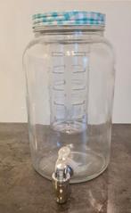 Glazen tap met infuser, Huis en Inrichting, Ophalen of Verzenden, Zo goed als nieuw
