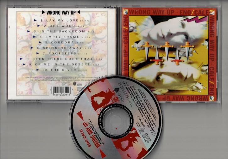 BRIAN ENO JOHN CALE CD Wrong Way Up, Cd's en Dvd's, Cd's | Pop, Gebruikt, 1960 tot 1980, Ophalen of Verzenden