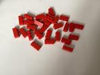 Lego rode stenen 1x3, Gebruikt, Ophalen of Verzenden