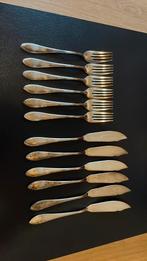 Verzilverd visbestek Christofle Versailles, Ophalen of Verzenden, Zo goed als nieuw, Vaatwasserbestendig, Zilver