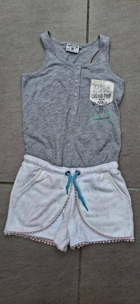 Jumpsuit Vingino jeans 116, Kinderen en Baby's, Kinderkleding | Maat 116, Gebruikt, Meisje, Jurk of Rok, Ophalen of Verzenden