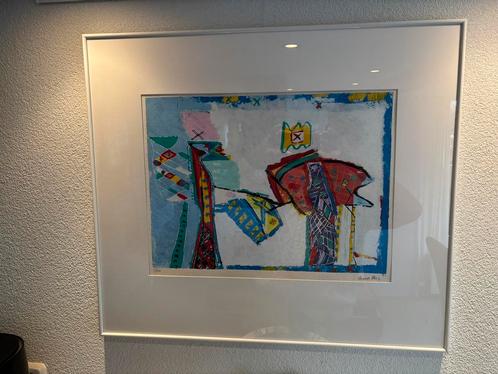 Anna Mes Zeefdruk nr. 11/200 in lijst, Antiek en Kunst, Kunst | Litho's en Zeefdrukken, Ophalen