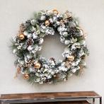 Riviera Maison Kerstkrans Merry Christmas Wreath Gold 100 CM, Ophalen of Verzenden, Nieuw