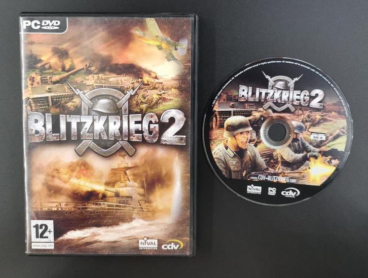 PC Blitzkrieg 2, Spelcomputers en Games, Games | Pc, Zo goed als nieuw, 1 speler, Vanaf 18 jaar, Ophalen of Verzenden