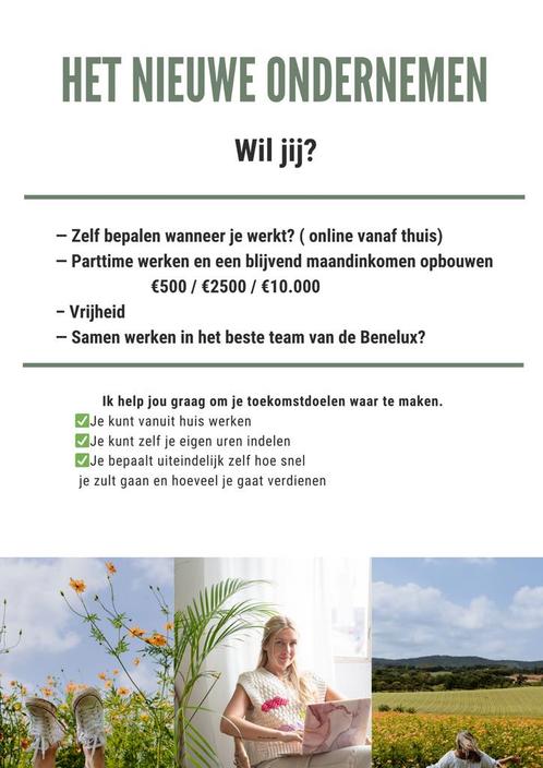 Geen 9-5 job, Vacatures, Vacatures | Verkoop en Commercie, Overige vormen