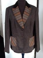 Mooi jasje APRIORI bruintinten, luxe uitstraling, maat 40/42, Maat 38/40 (M), Bruin, Verzenden, Zo goed als nieuw