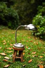 Rizzo Vintage table lamp, Ophalen of Verzenden, Zo goed als nieuw, Metaal, Minder dan 50 cm