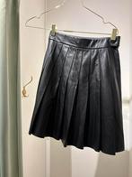 Maje lams leren rok zwart 34 xs, Zwart, Ophalen of Verzenden, Zo goed als nieuw, Maat 34 (XS) of kleiner