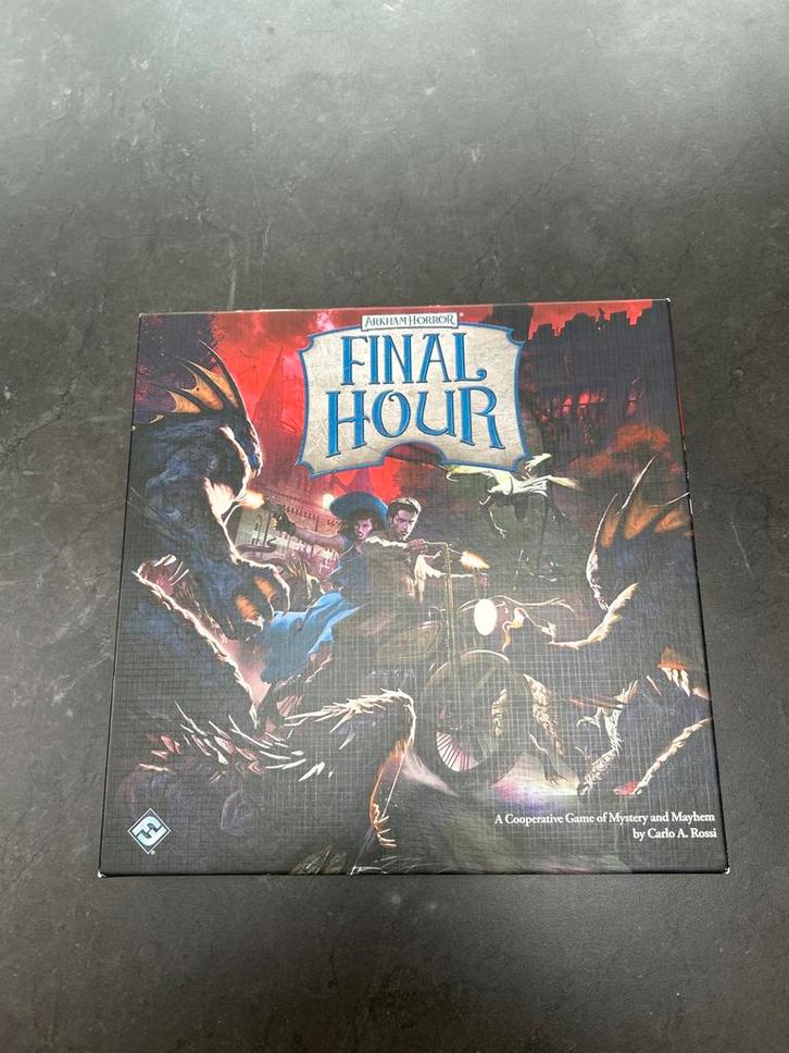 Arkham Horror: Final Hour - Bordspel, Hobby en Vrije tijd, Gezelschapsspellen | Bordspellen, Nieuw, Een of twee spelers, Drie of vier spelers