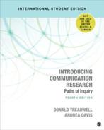 Introducing Communication Research ISBN13: 9781544372167, Gelezen, Donald F. Treadwell, Ophalen of Verzenden, WO