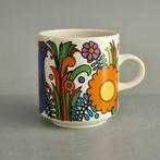 Acapulco Villeroy & Boch jaren 70 porseleinen koffiekop 3X, Ophalen of Verzenden