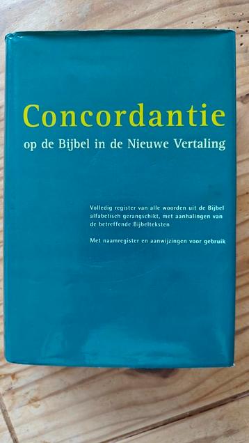 Concordantie beschikbaar voor biedingen