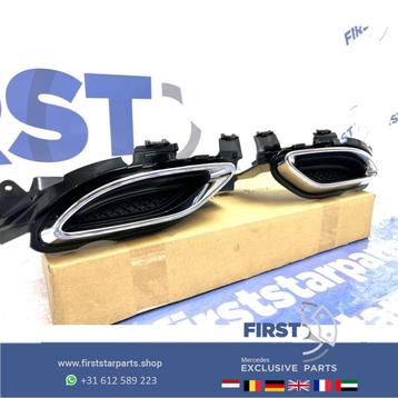 W205 C205 S205 UITLAAT SIERSTUK LINKS + RECHTS SET  Mercedes beschikbaar voor biedingen