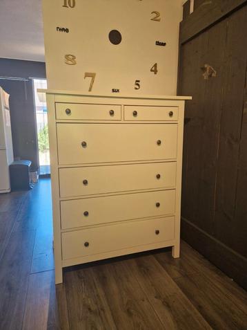 Ikea hemnes ladekast wit met 6 lades. beschikbaar voor biedingen