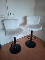 2 barkrukken, Huis en Inrichting, Barkrukken, 2 krukken, Ophalen, Zo goed als nieuw, 60 tot 90 cm