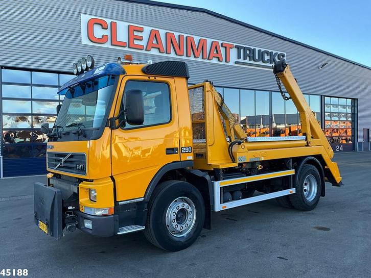 Volvo FM 290 Full Steel Manual 12 Ton portaalarmsysteem, Auto's, Vrachtwagens, Te koop, ABS, Cruise Control, Elektrische ramen