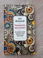 Pessimisme kun je leren! Levi Weemoedt Ozcan Akyol, Boeken, Ophalen of Verzenden, Nieuw, Levi Weemoedt, Eén auteur