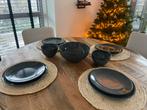 Hema servies - 15 delig - 4 personen, Ophalen, Gebruikt, Effen, Aardewerk