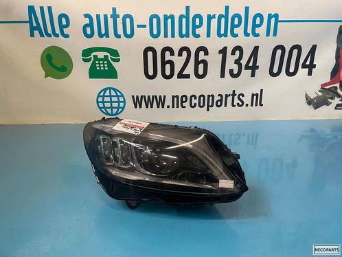 C KLASSE W205 FACELIFT MULTIBEAM LED KOPLAMP ALLES LEVERBAAR, Auto-onderdelen, Verlichting, Mercedes-Benz, Gebruikt, Ophalen of Verzenden