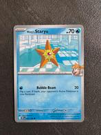 Misty's Staryu #46 Pokemon Destined Rivals 046/182, Ophalen of Verzenden, Zo goed als nieuw, Losse kaart