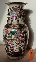 Grote Chinese Nanking Vaas China Chinees, Ophalen of Verzenden