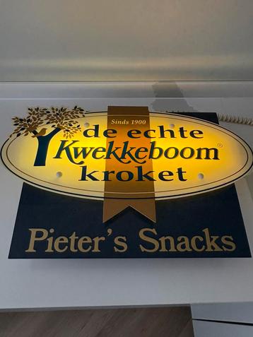 Kwekkeboom kroketten lichtbak / lichtreclame beschikbaar voor biedingen