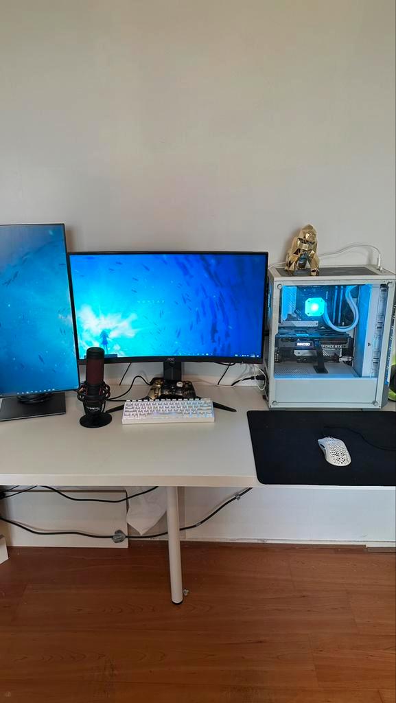 COMPLETE GAMING SETUP, Computers en Software, Desktop Pc's, Zo goed als nieuw, 4 Ghz of meer, HDD, SSD, 32 GB, Met videokaart