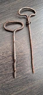2 Vintage handboortjes, Ophalen of Verzenden