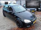 Opel Corsa 1.2 16V Twinport 5 DEURS BJ2005 APK 2026, Auto's, Voorwielaandrijving, Zwart, 4 cilinders, 1229 cc