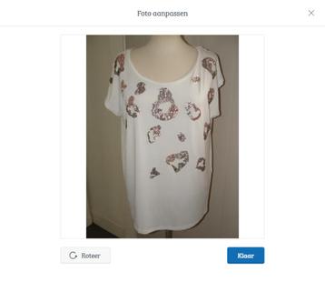 Street One top t-shirt maat 38 met pailletten. beschikbaar voor biedingen