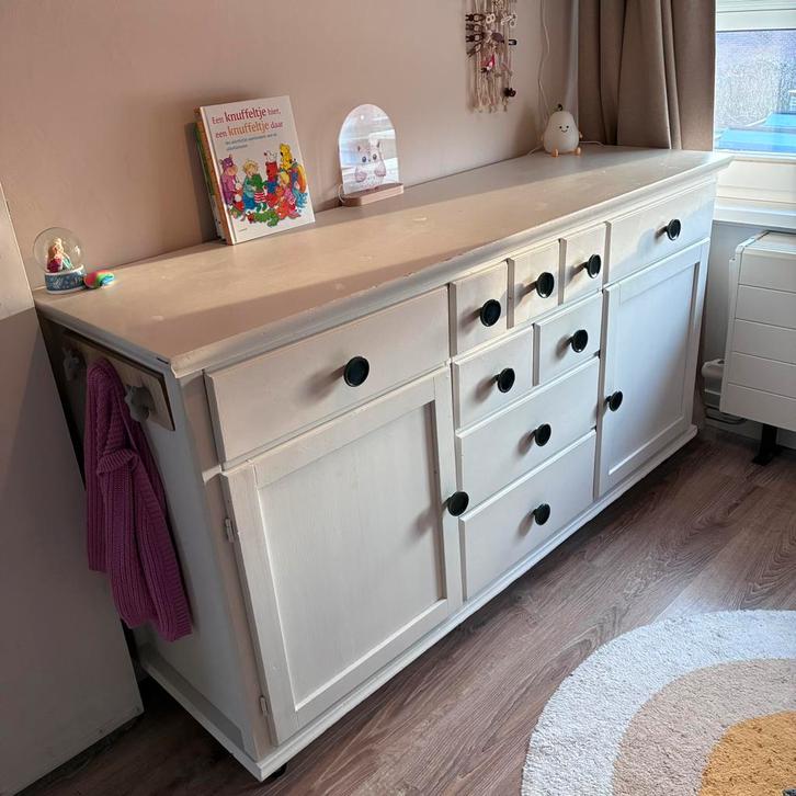 Dressoir / commode, Huis en Inrichting, Kasten | Dressoirs, Gebruikt, 150 tot 200 cm, 50 tot 75 cm, Met lade(s), Met deur(en)