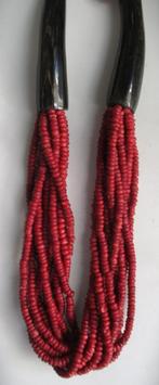 Ketting~Koraalketting~antiek~Afrikaans Koraal~+ Benen, Sieraden, Tassen en Uiterlijk, Antieke sieraden, Ophalen of Verzenden, Overige materialen
