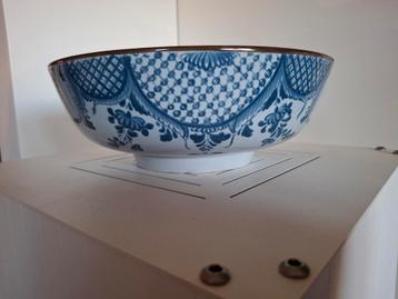 Delfts blauwe vintage schaal voor Boscobel beschikbaar voor biedingen
