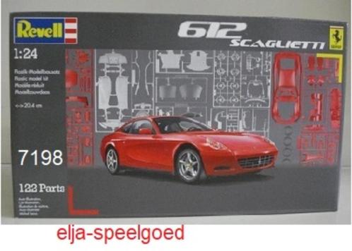 Modelbouw Revell 7198 Ferrari 612 Scaglietti, modelauto, Hobby en Vrije tijd, Modelbouw | Auto's en Voertuigen, Nieuw, Auto, Groter dan 1:32
