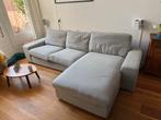 Ikea Kivik 4-zits bank met chaise longue (lichtgrijs), Ophalen, 250 tot 300 cm, Gebruikt, Hoekbank