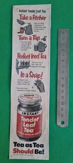 Advertentie: Instant Tender Leaf Tea 1952, 1940 tot 1960, Knipsel(s), Ophalen of Verzenden