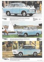 Trabant 601 Sachsenring DDR sheet A4 (TR02), Overige merken, Ophalen of Verzenden, Zo goed als nieuw