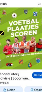 Plus voetbal plaatjes te koop 0,15, Verzamelen, Plus, Ophalen of Verzenden