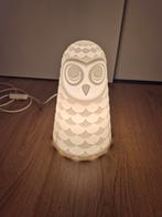 Ikea SOLBO Uil Led-tafellamp/Nachtlampje, Ophalen, Zo goed als nieuw, Kunststof