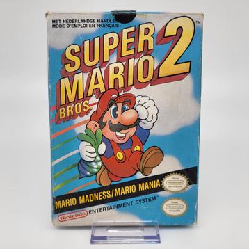 Super Mario Bros. 2 - Nintendo NES - CIB FAH beschikbaar voor biedingen